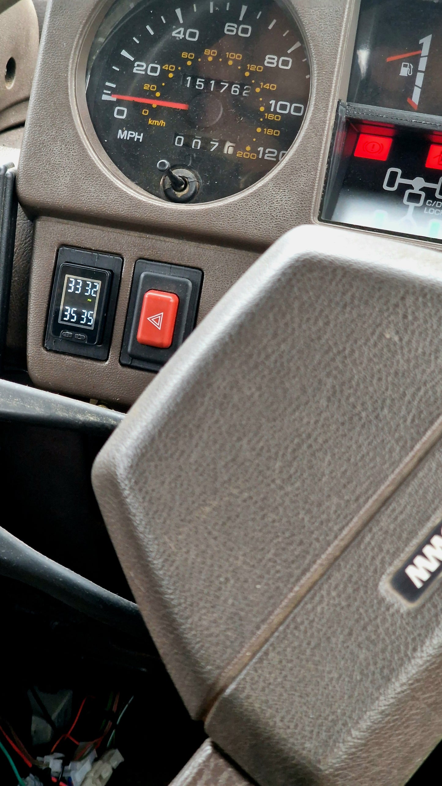 Tire Pressure Monitoring System Kit to suit, MK1 MK2 Pajero/Shogun/Montero/Delica/L200