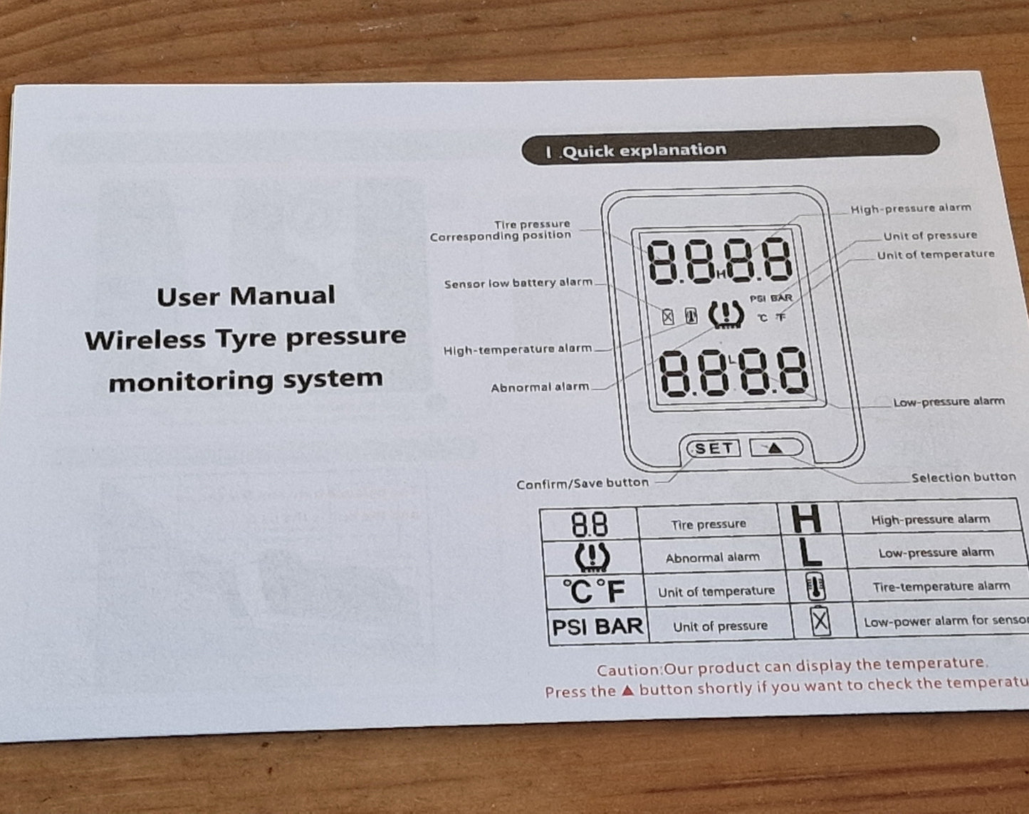 Tire Pressure Monitoring System Kit to suit, MK1 MK2 Pajero/Shogun/Montero/Delica/L200