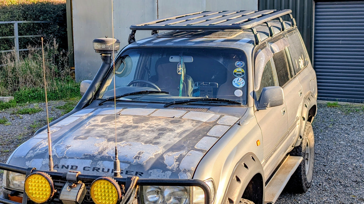Land Cruiser 80 Series Roof Rack Aluminium Modular