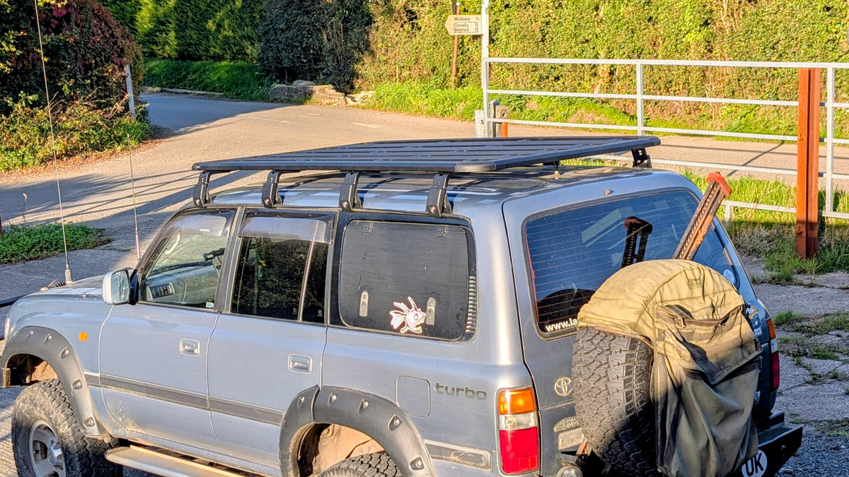 Land Cruiser 80 Series Roof Rack Aluminium Modular