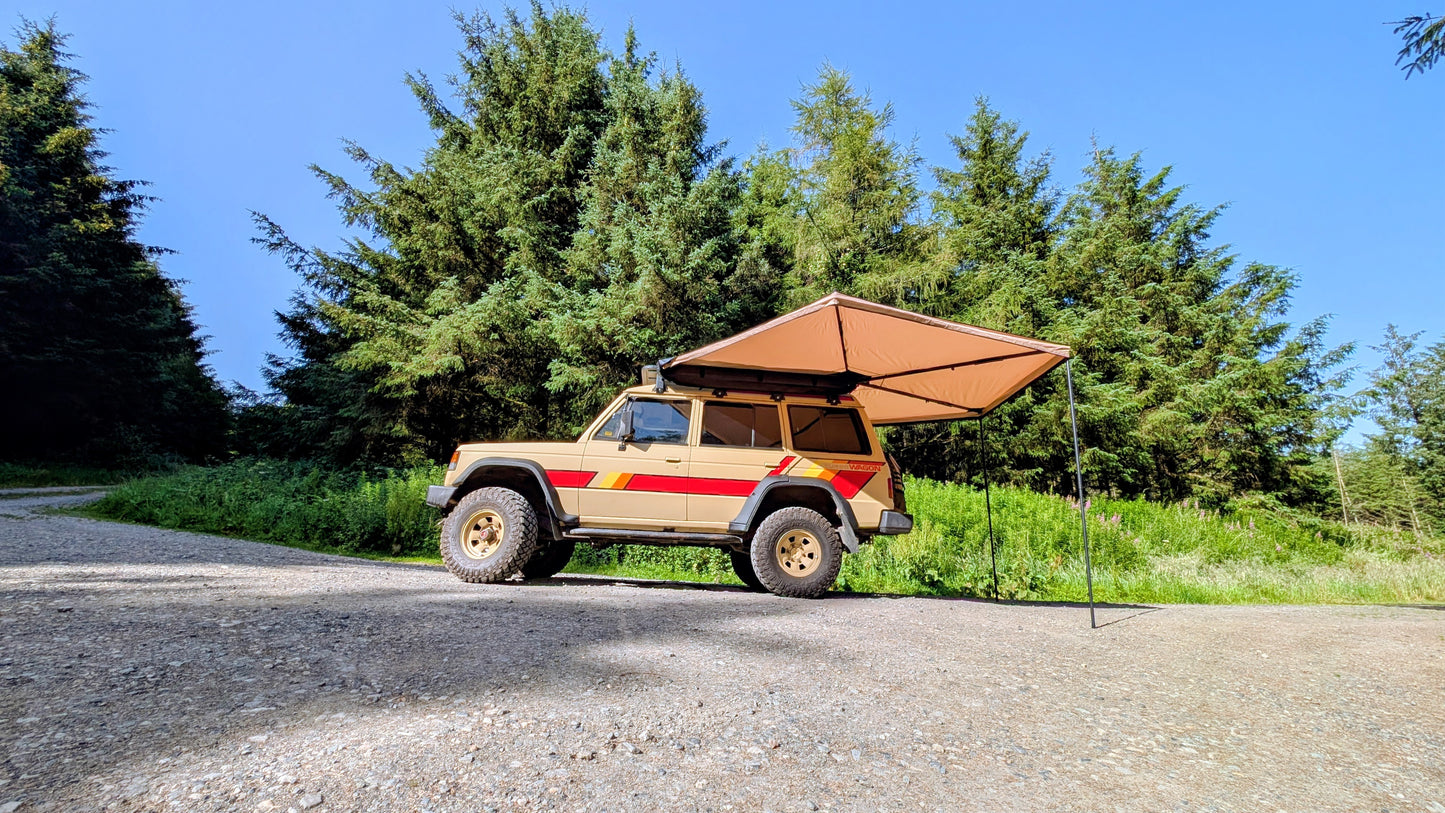JKoverland 270° Degree Awning LHS