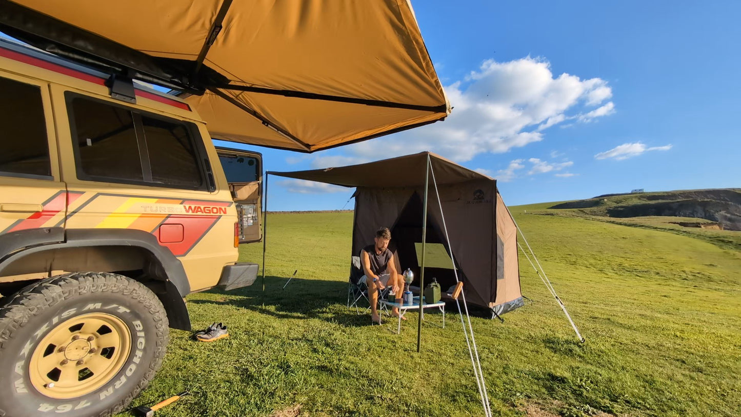 JKoverland 270° Degree Awning LHS