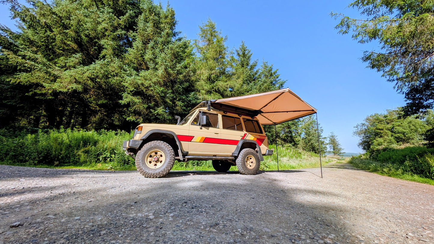 JKoverland 270° Degree Awning LHS
