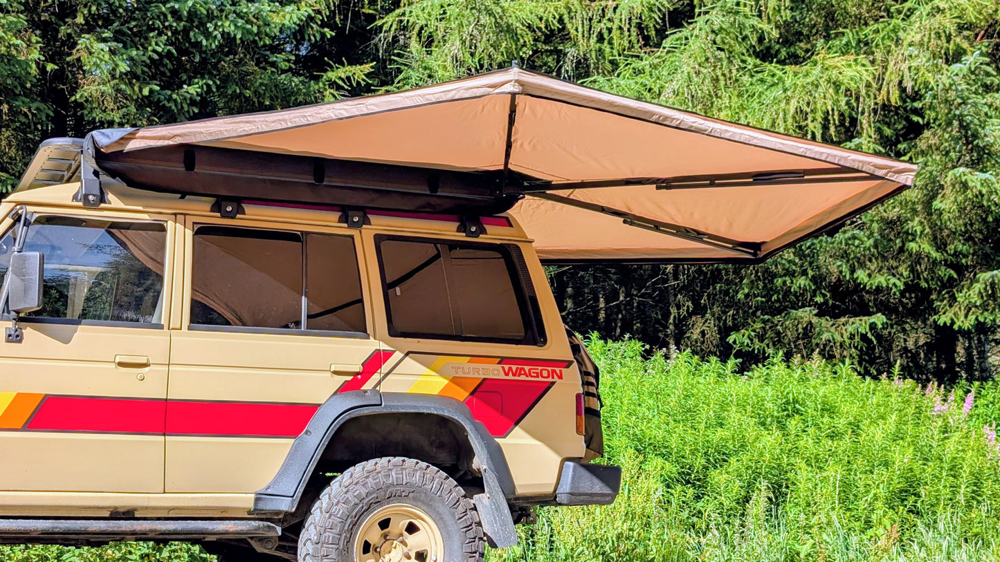 JKoverland 270° Degree Awning LHS