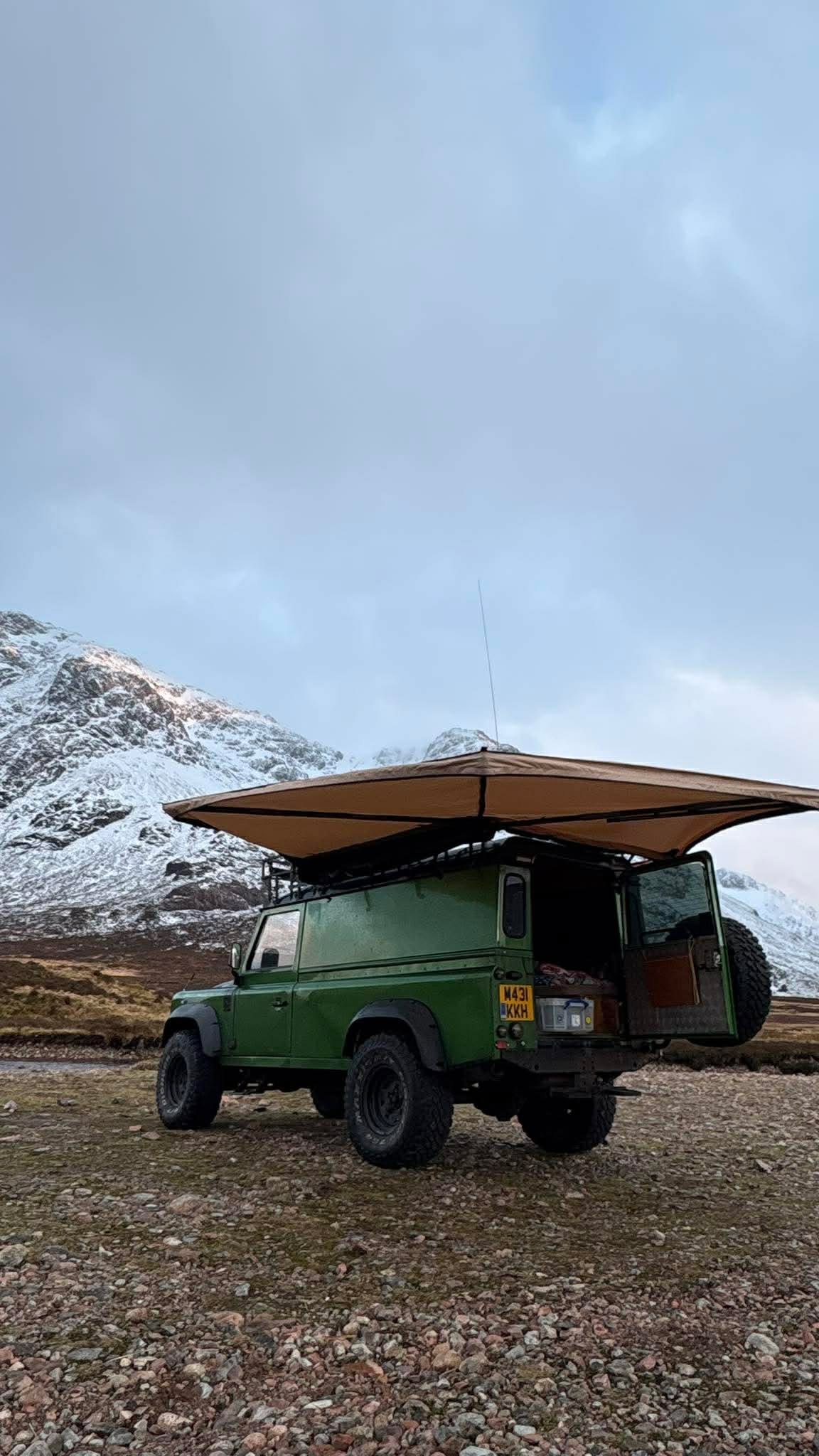 JKoverland 270° Degree Awning LHS